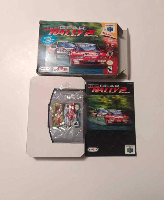 TOP GEAR RALLY 2 CIB N64
