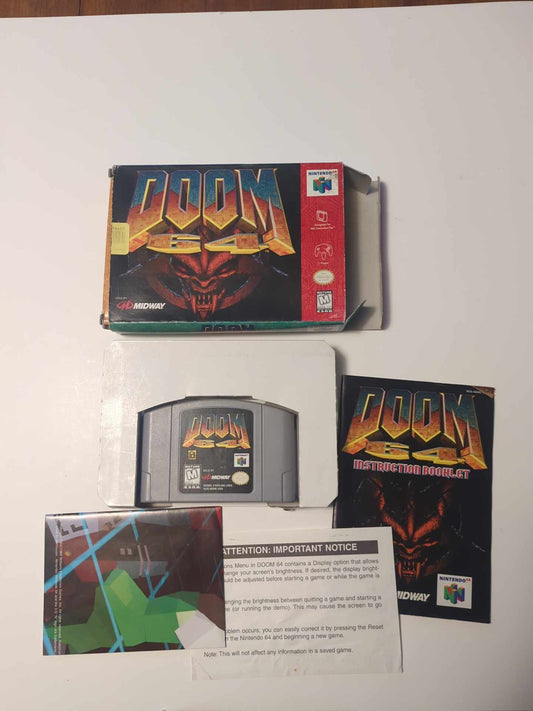DOOM 64 CIB N64
