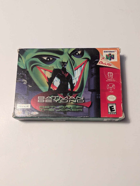 BATMAN BEYOND RETURN OF THE JOKER N64 CIB