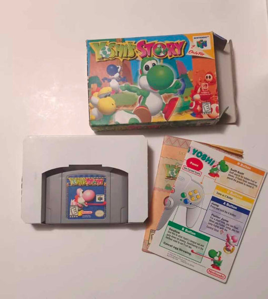 YOSHI STORY CIB N64