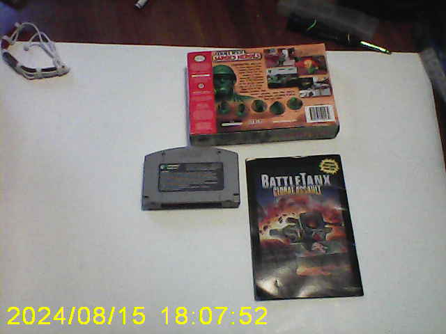 army men sarges heroes n64 cib