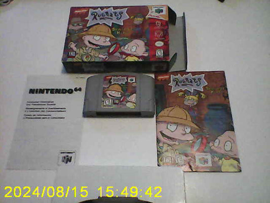 rugratz scavenger hunte n64