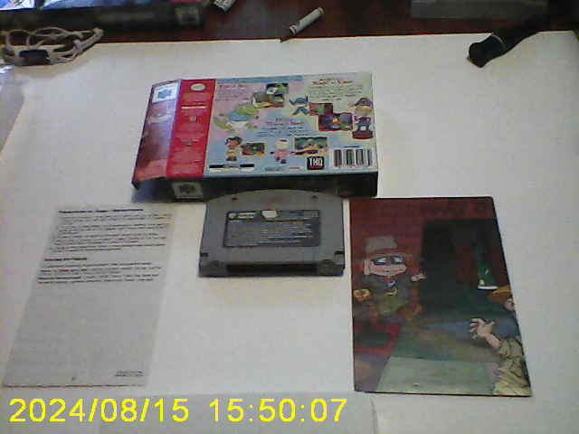 rugratz scavenger hunte n64