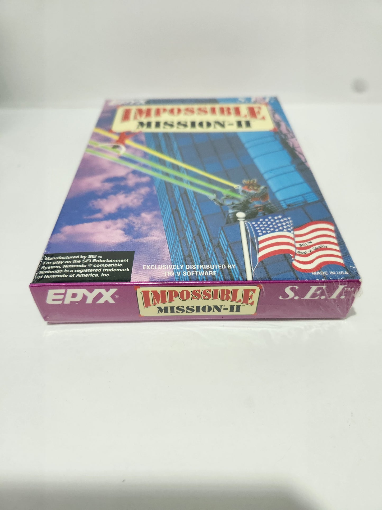 NES Impossible Mission 2 SEI SEALED