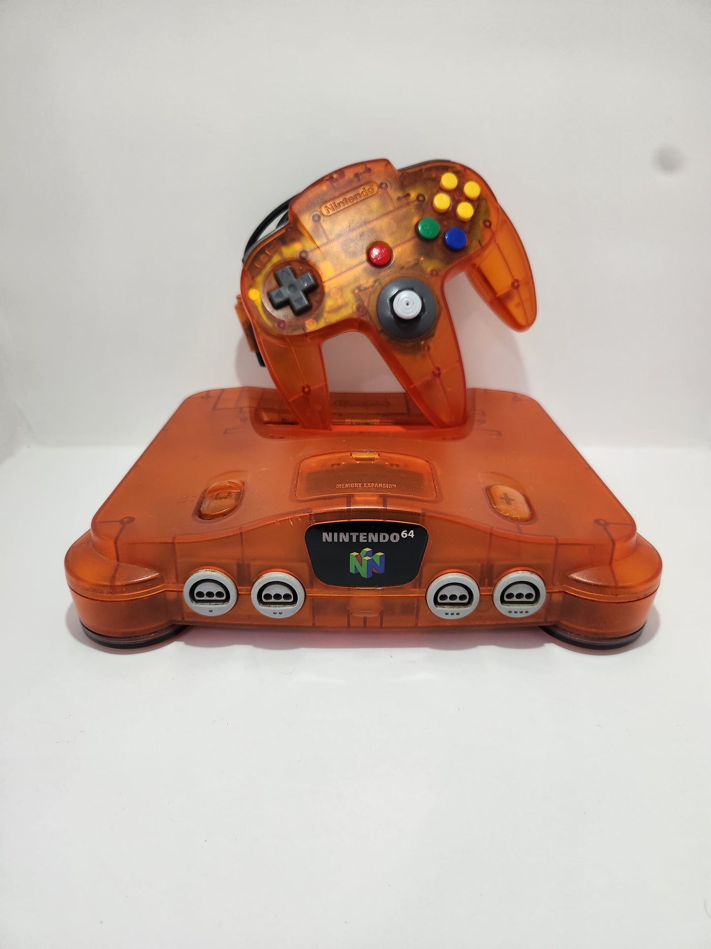 Nintendo 64 Funtastic Fire Orange Console