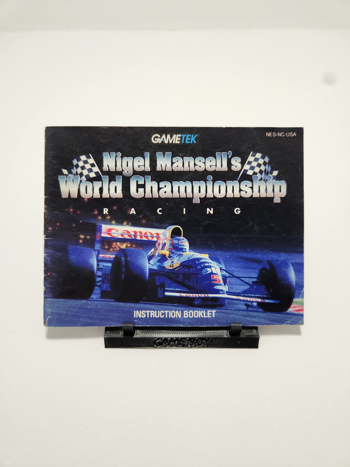 NES Nigel Mendel Racing Manual