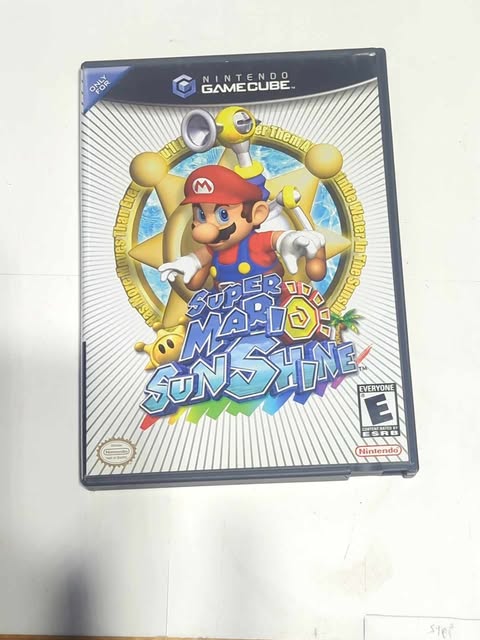 SUPER MARIO SUNSHINE CIB GAMECUBE