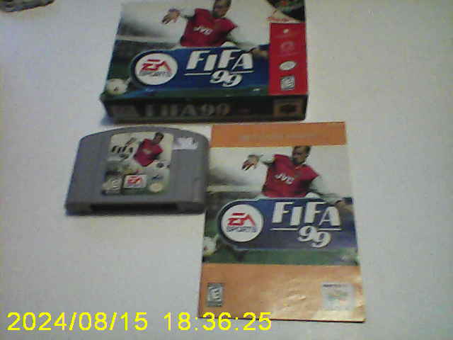 fifa 99 n64 cib