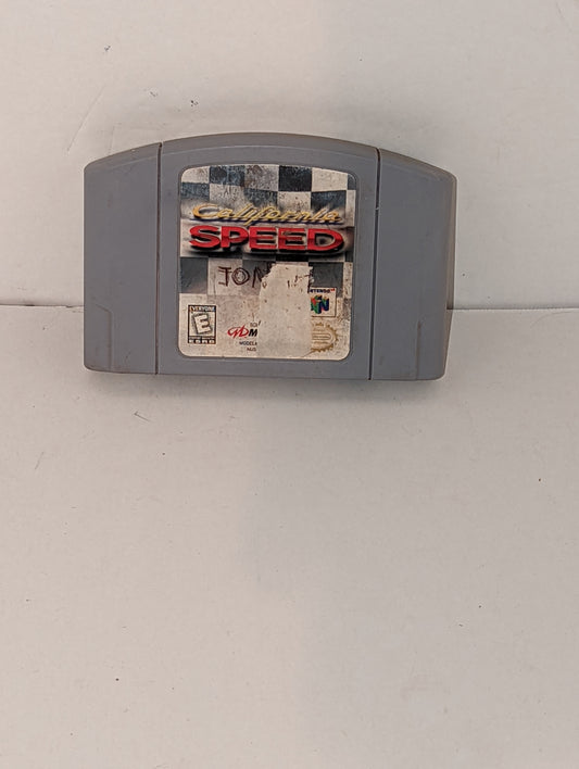 Nintendo 64 California speed