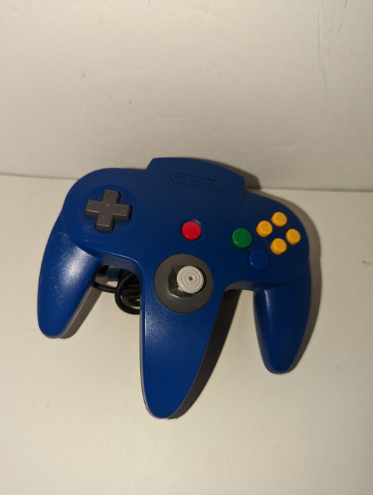 Nintendo 64 Controller solid blue
