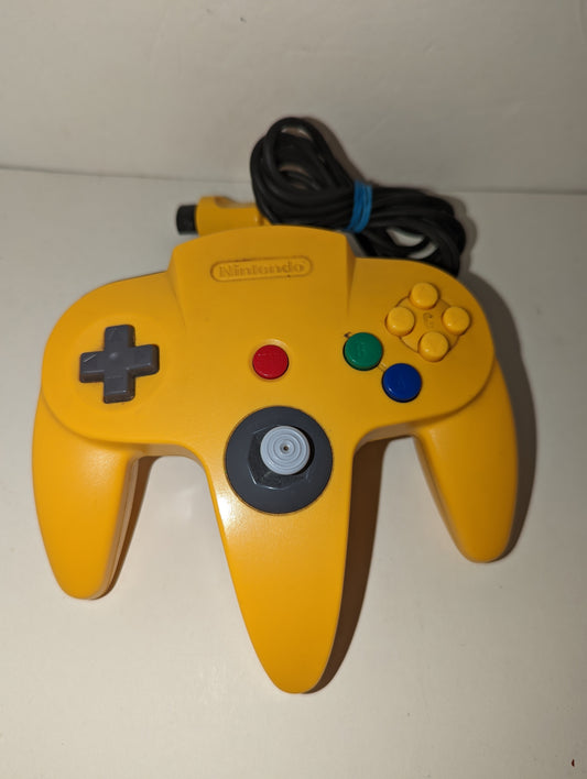 Nintendo 64 Controller  Solid yellow