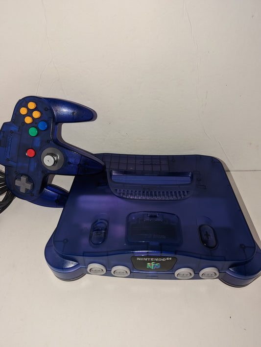 Nintendo 64 Midnight Blue region free
