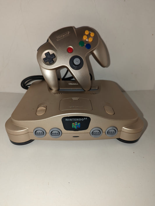 Nintendo 64 Gold Region Free