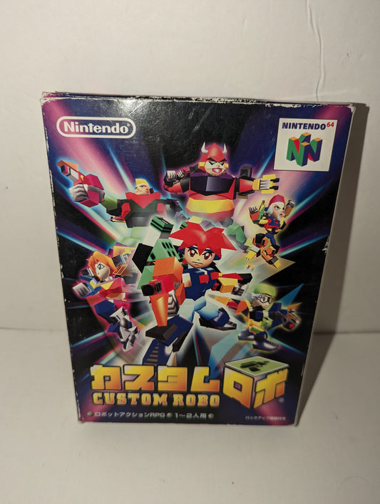 Nintendo 64 Japan exclusive Custom Robo CIB