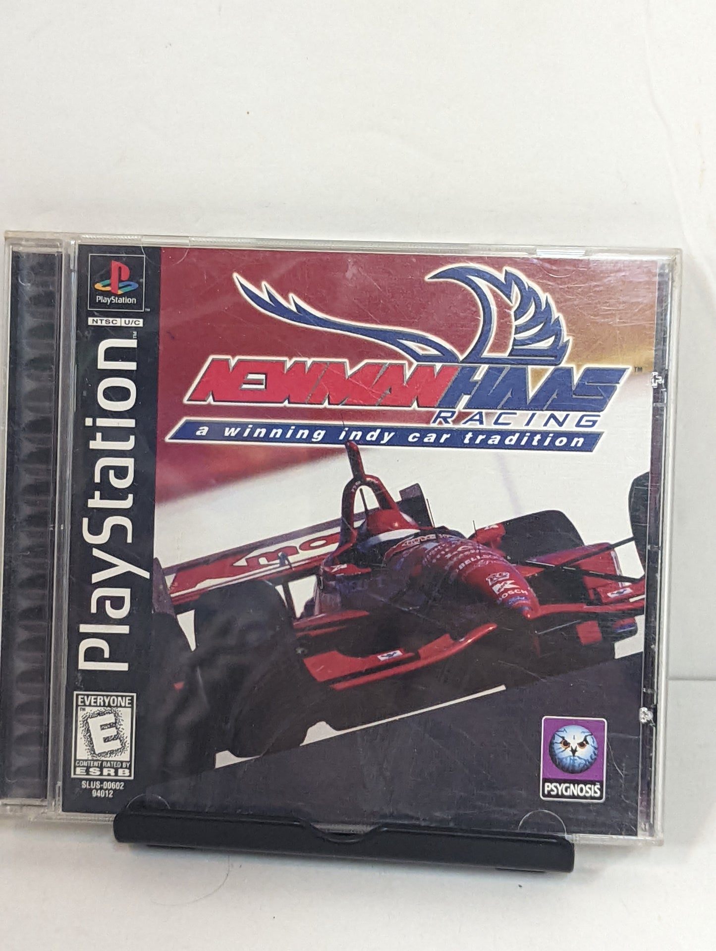 PS1 Newman Haas Racing game