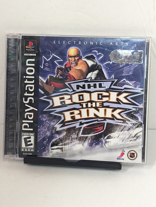 PS1 NHL Rock the Rink game