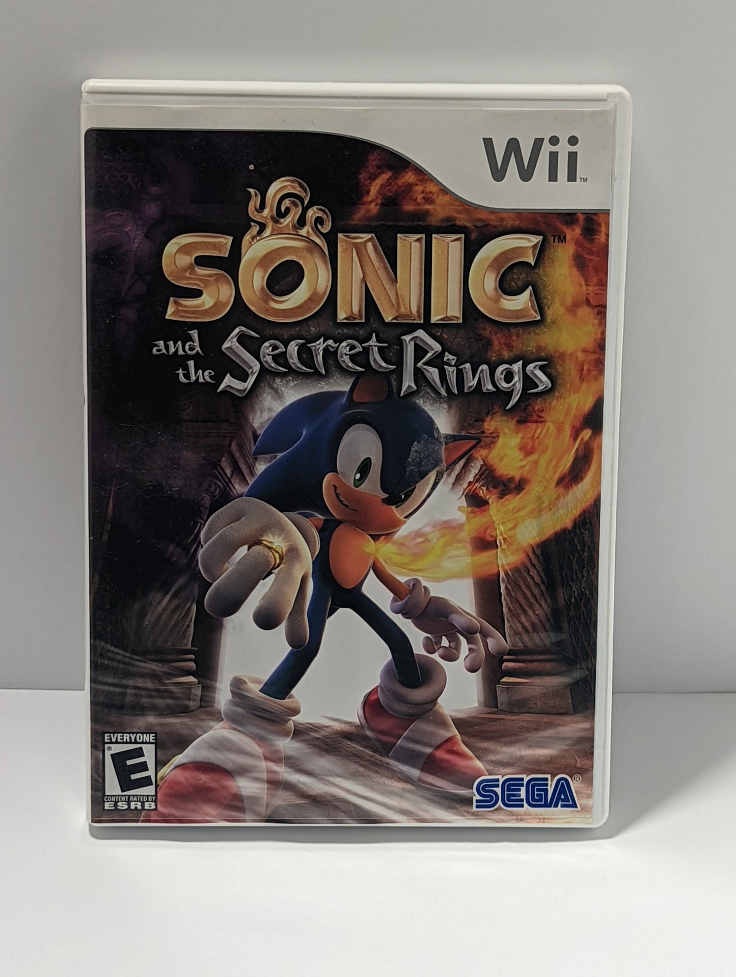 Wii Sonic and the Secret Rings game