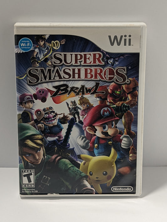 Wii Super Smash Bros Brawl game