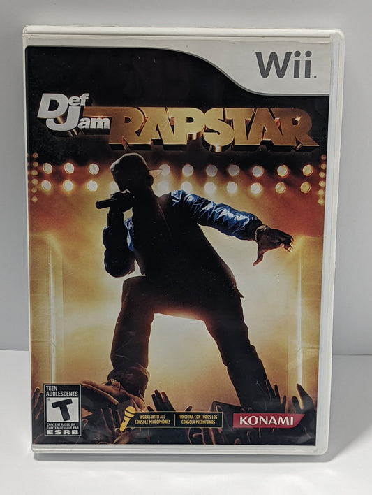 Wii Def Jam Rapstar game