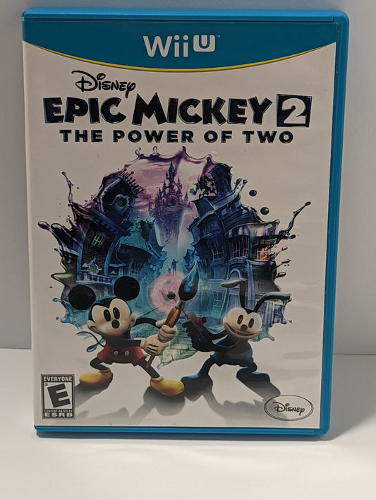 Wii U Epic Mickey 2 game