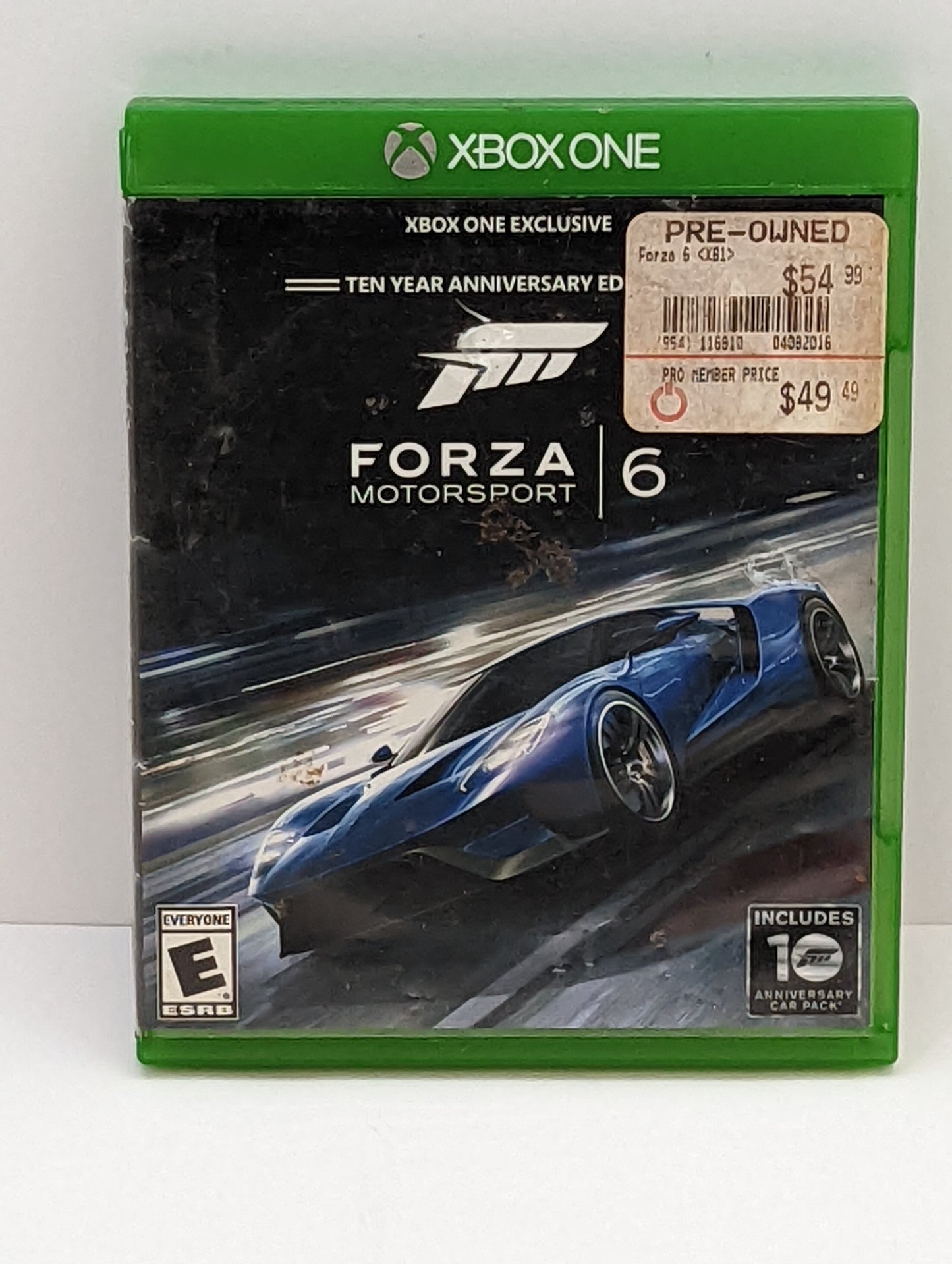 Xbox One Forza 6