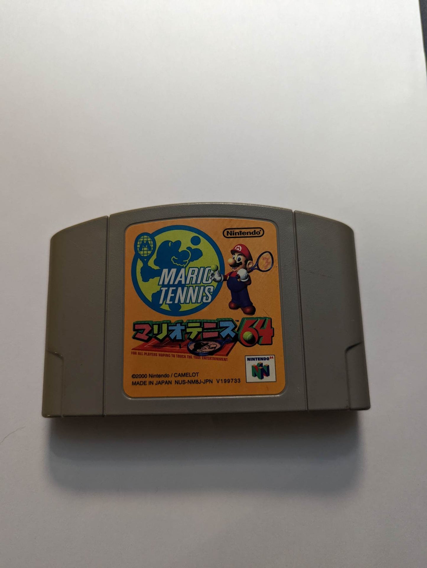 Nintendo 64 Mario Tennis Jp